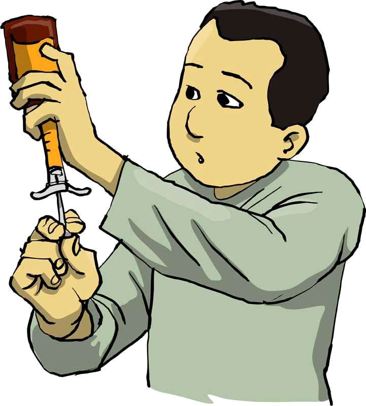 doctor injecting steroids'